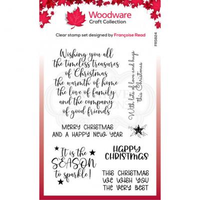 Creative Expressions Clear Stamps - Christmas Words